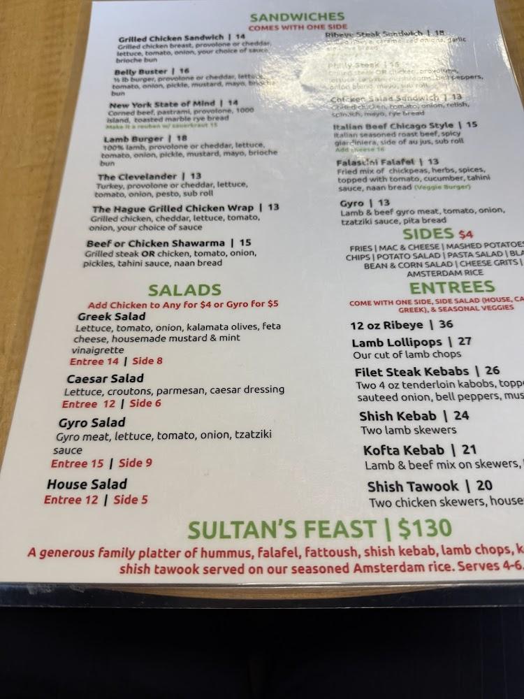 Amsterdam Deli Menu image 3