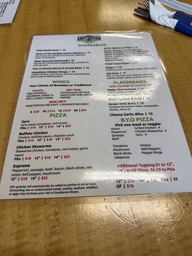 Amsterdam Deli Menu image 4